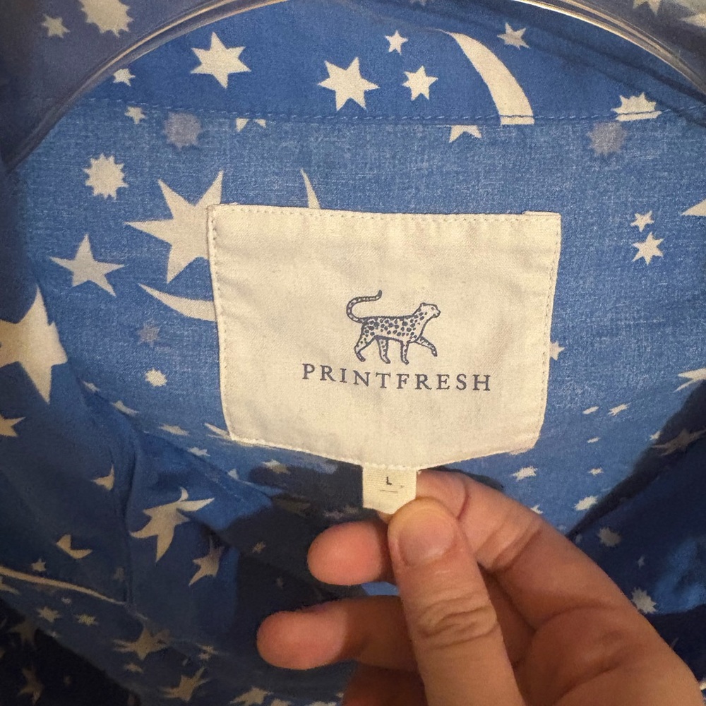 Printfresh Starry Sky Oversized Sleep Shirt - image 2